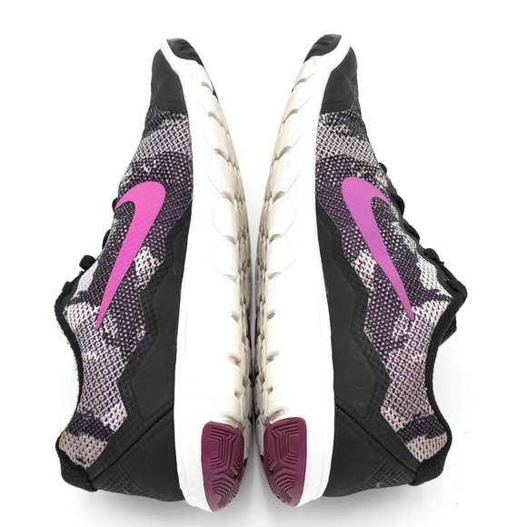 Nike Flex Experience RN 4 Womens Running Shoes Black Purple Pink 749177-005 - Picture 6 of 9